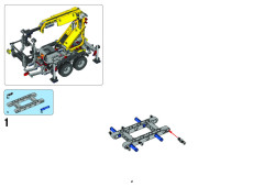 LEGO 8258 instructions page 2 – build guide